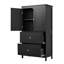 Armoire de rangement moderne et minimaliste pour salle de bain