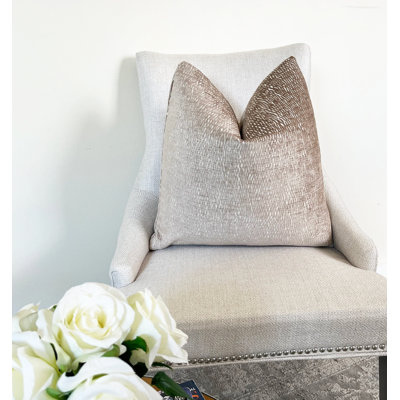 Housse de coussin en chenille