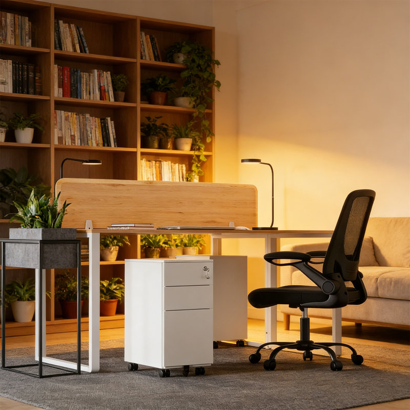 45cm Wide 3 -Drawer Mobile File Cabinet