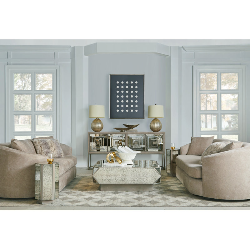 Mezzanine 74.25'' W Solid Wood Console Table