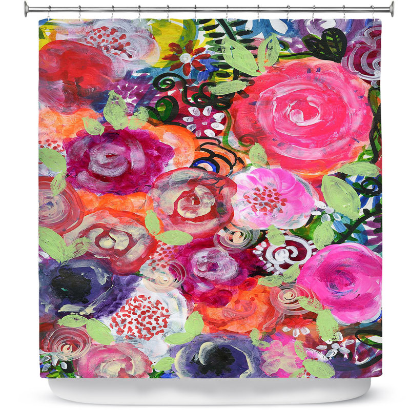 Floral Shower Curtain
