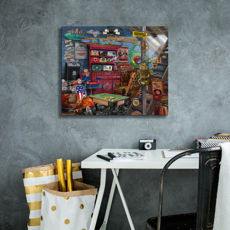 «Cool Stuff» par Bigelow, illustrations sur toile, H 20 po x l 24 po x P 0,75 po