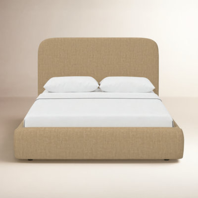 Linen Upholstered Bed