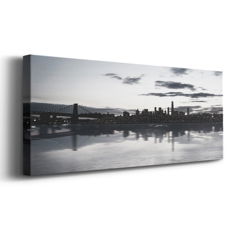 Horizon scintillant, H 12 po x l 30 po x P 1,5 po
