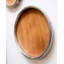 Teak Wood Bowl Wall Art, Metallurgy Edge-1478897030