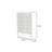 Grille Floor Standing Shoe Storage Cabinet