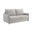 Jinn Beige Chenille Sofa W/Sleeper