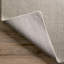 Tapis argent en laine crocheté à la main Dionne-21599236