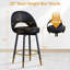 Tabouret de comptoir pivotant 25 po Rumery-1235353895