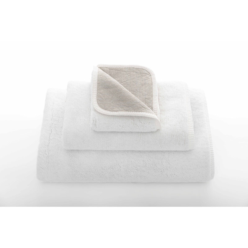 Linen Duo Hand Towel Set, White