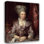 "Queen Charlotte" par Benjamin West - Art mural sur toile tendue avec châssis