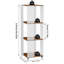Bikales 119 cm H x 39 cm W Standard Bookcase