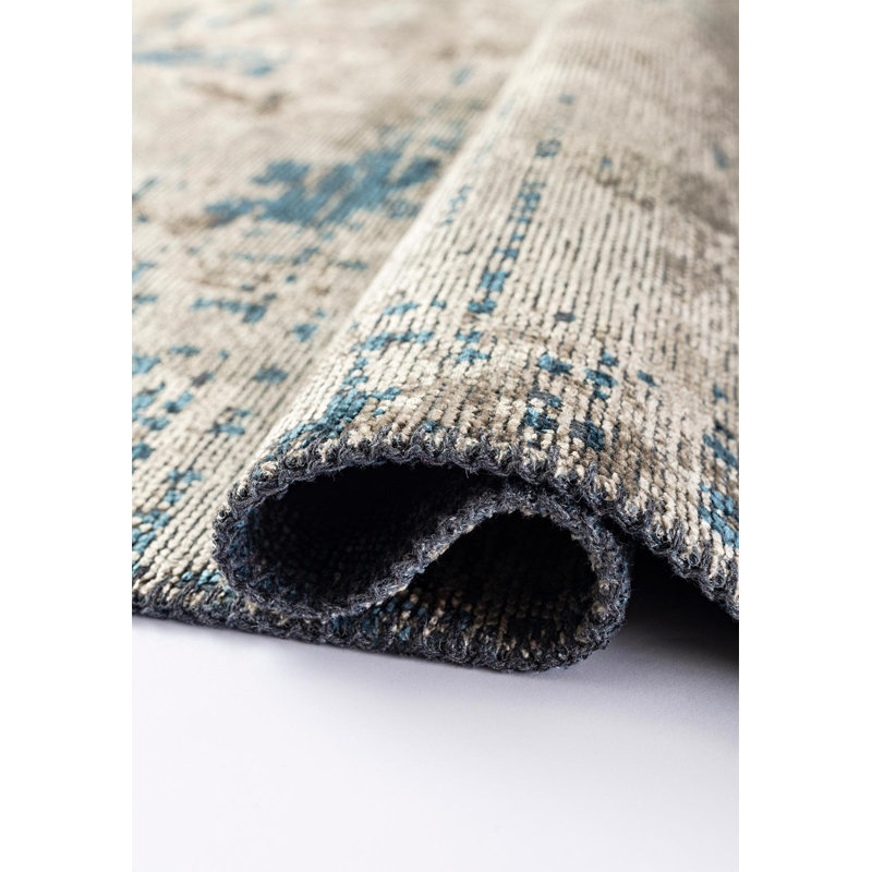 Rapture Abstract Area Rug, Square 9'