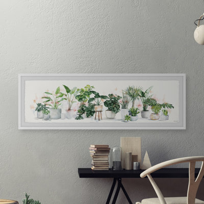 " Tropical Houseplants " Painting Print