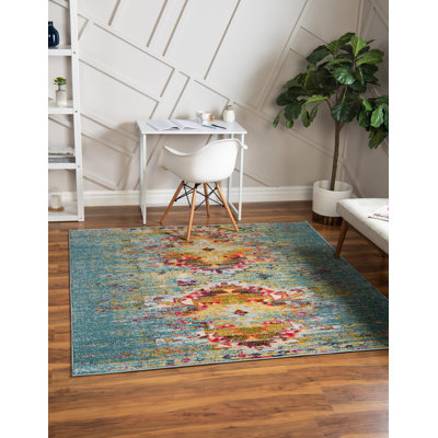 Jahanna Washable Oriental Indoor Rug