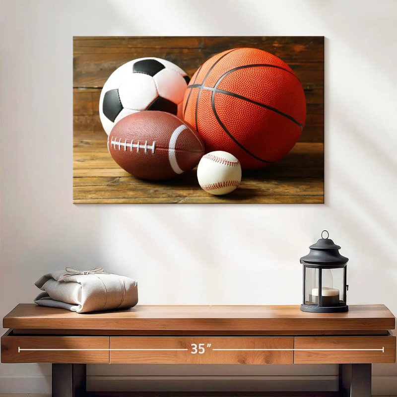 Ballons de sport Sireci, H 16 po x l 24 po