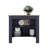 Cala Kitchen Island, Three Open Shelves, One Top Shelf, Four Legs, Modern Kitchen Decor And Organizer