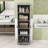 Navae Freestanding Bathroom Storage, Wooden Storage Cabinet with Two Doors-623127218