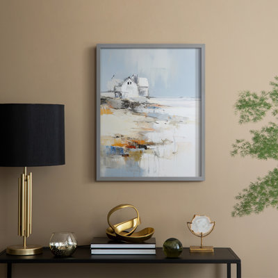 NAUTICAL Series DXLVIII Framed Print - Solid Wood