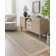 Saraya Boho Jute-Look Beige Brown Area Rug