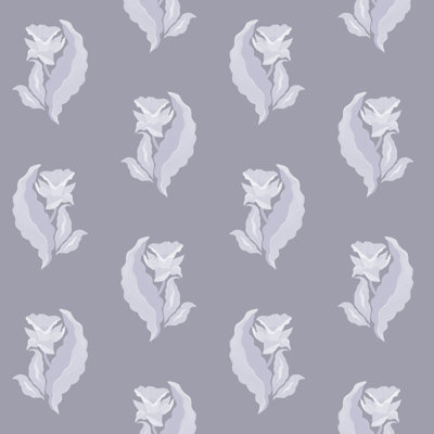 Morning Glory - Golden Botanical Wallpaper