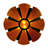 Danzel Glass Semi Flush Mount