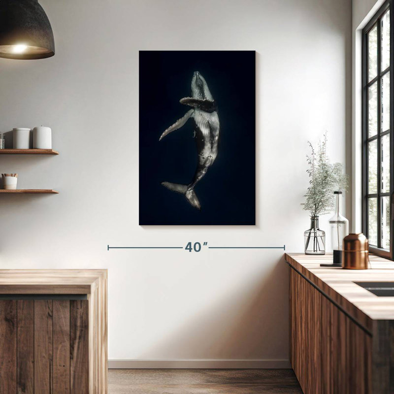 Brampt Dancing Humpback Whale, 39" H x 26" W