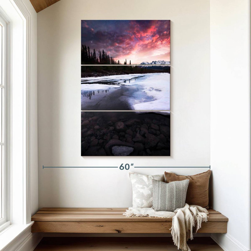 Alvord Fire And Ice, 50" H x 32" W