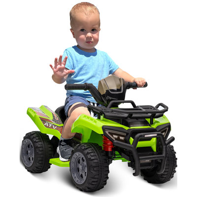 6V Ride on ATV, Ride on Toy 4 Wheeler for Bambins