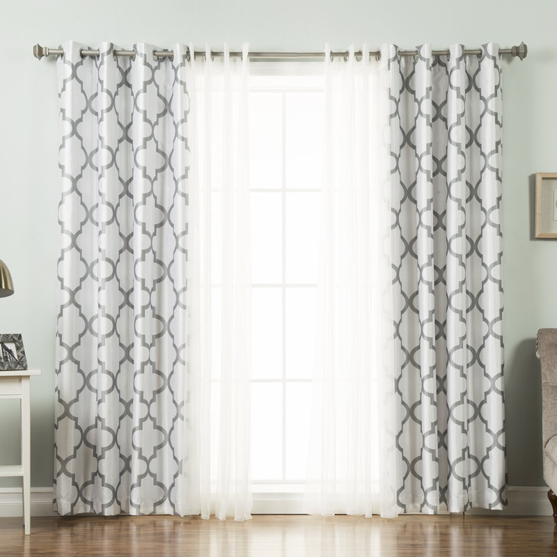 Gagliardi Blackout Curtain, Grey