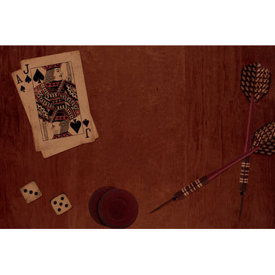 Games Mat - Wrapped Canvas Print