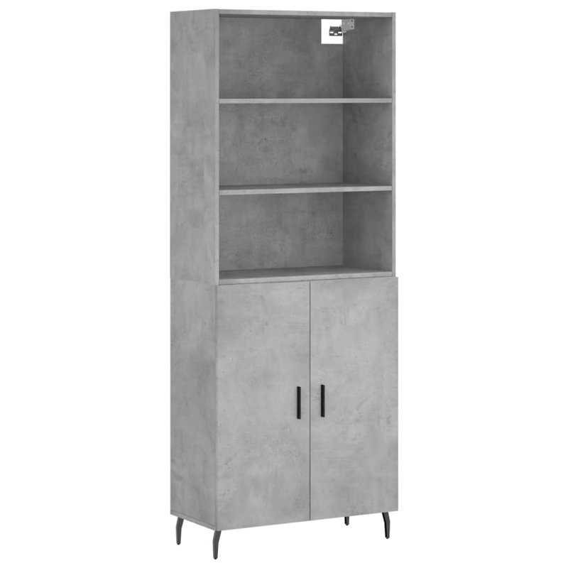 Salzmann 69.5cm Sideboard, Concrete Grey
