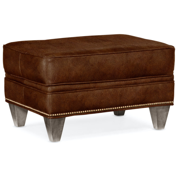 Reddish Ottoman