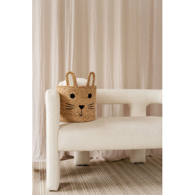 Mude Home Water Hyacinth Decorative Basket