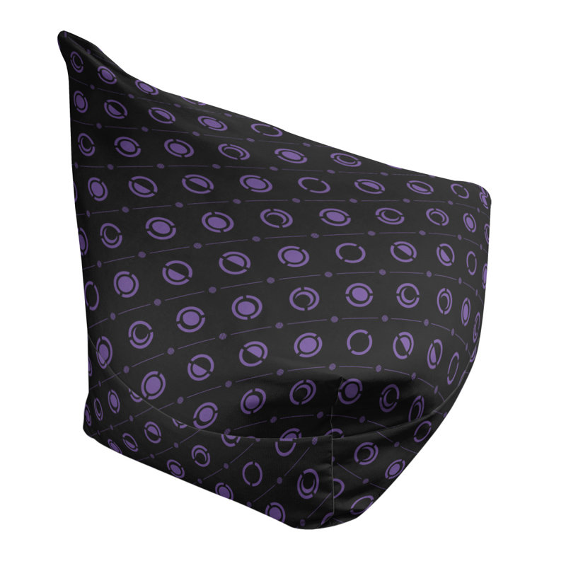 Housse de sac de pois, Mauve clair, H 27 po x l 30 po x P 25 po, Pas de bourre