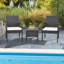 Chaise de patio avec coussin Isileli