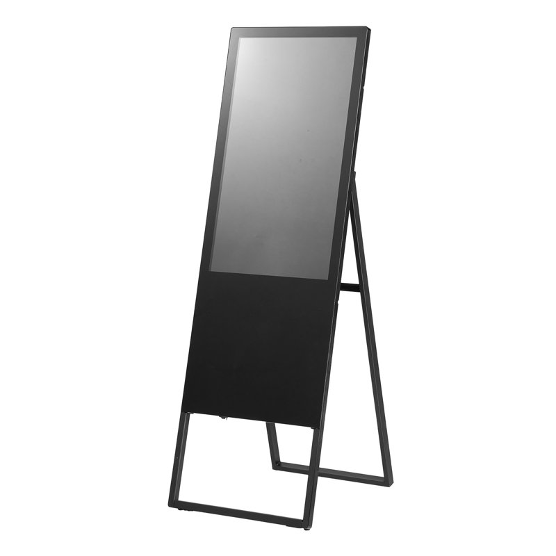 Kiosque de publicité sur pied 32 pouces pour affichage numérique d'intérieur avec entrée WiFi / USB / USB, système d'exploitation Android, grand angle de vue de 178 °, écran LCD, affiche verticale commerciale interactive