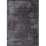 Rapture Abstract Area Rug in Gray