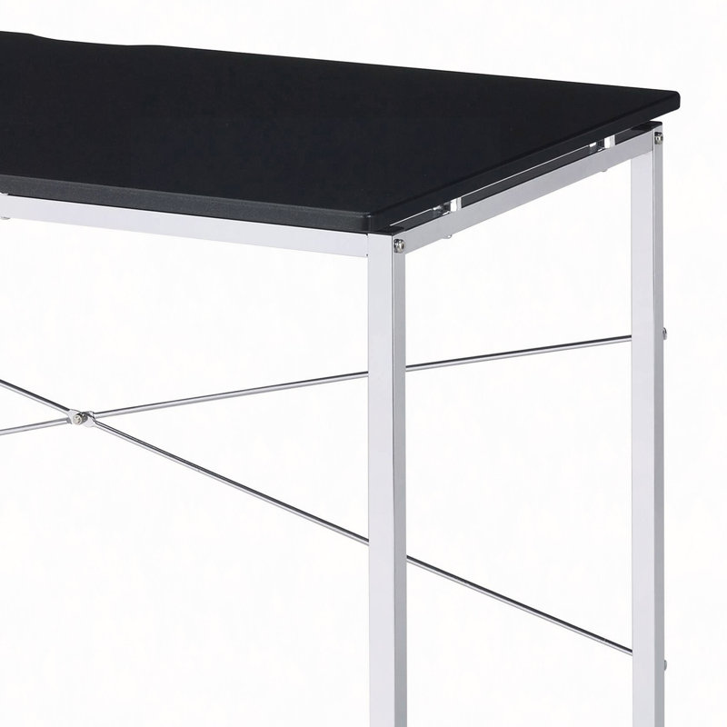 Writing Desk With Sled Base, Black