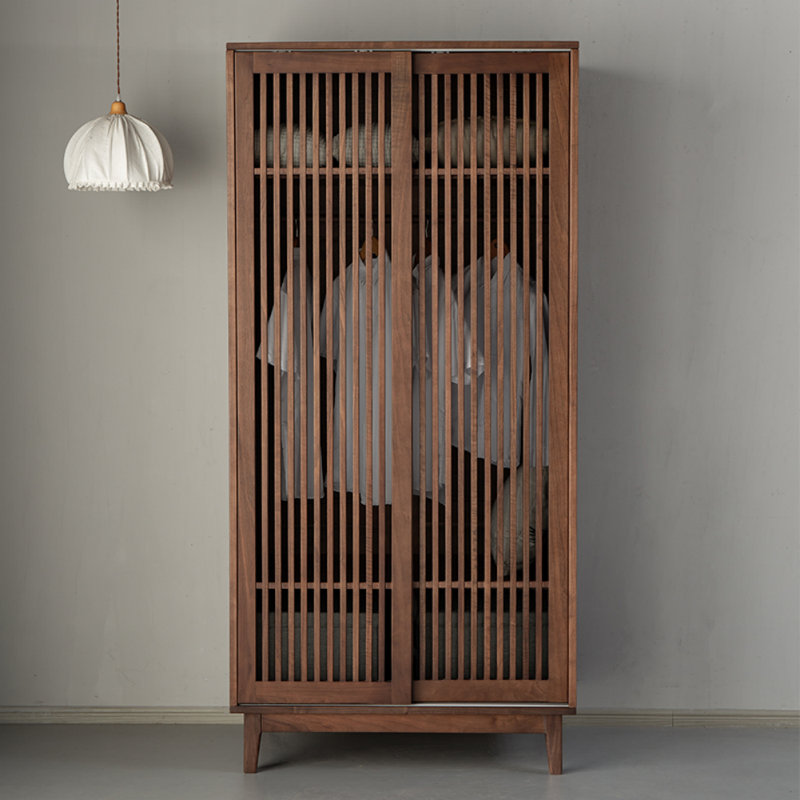 Modern Simple and Breathable Wardrobe, 83" H x 47" W x 24" D