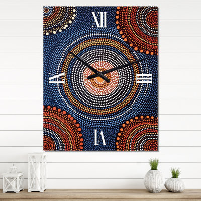 Horloge murale transitionnelle