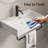 Vessel Sink, Small Vessel Sink With Towel Rack For Bathrooms