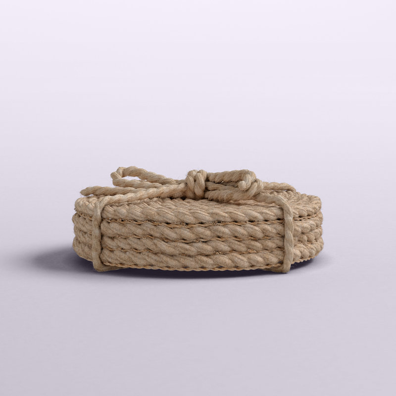 Sous-verre en jute