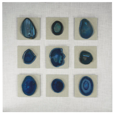 Handmade Abstract Wall Decor on Stone
