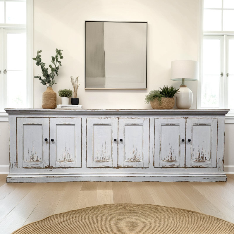 Koski 34" Tall 6-Door Cabinet