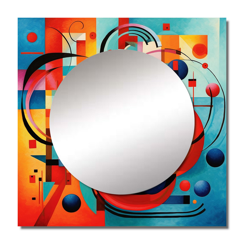 Grand miroir carré Kynder, 23 po x 23 po