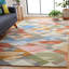 Tapis géométrique en laine / coton touffeté à la main Rodeo Drive-113063381