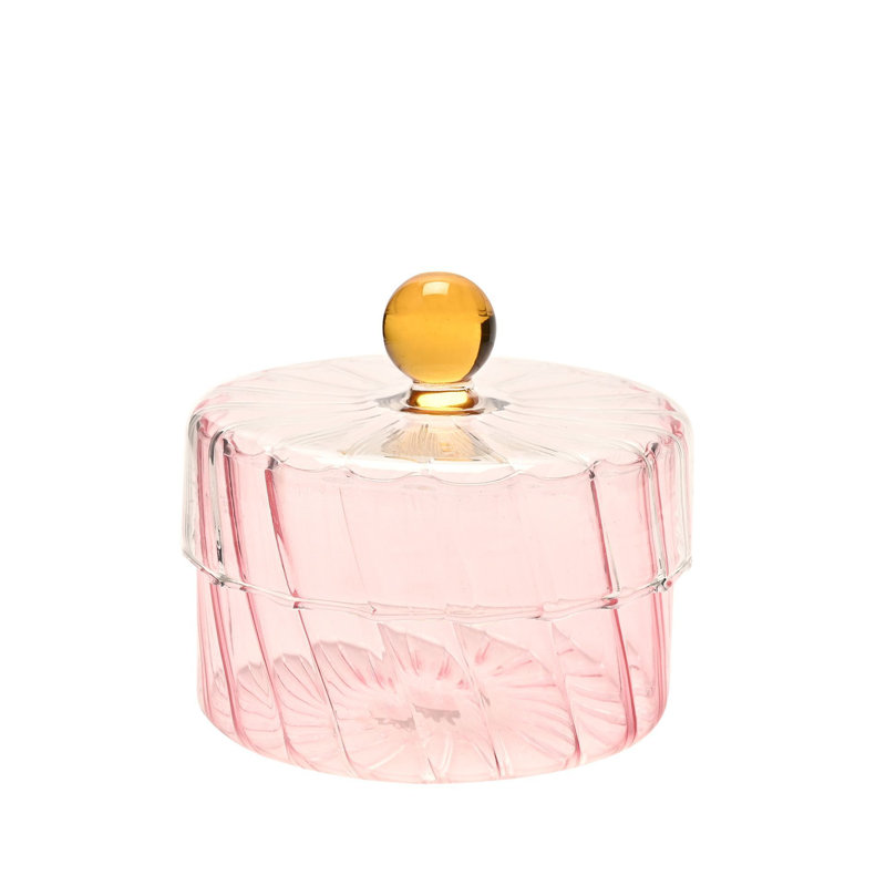 Accessory Box +, Yellow/Pink, 9.60"Hx11.10"x1.10"