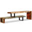 Meuble télé / table télé avec beaucoup de rangement vidaXL, 45,3 x 11,8 x 15,7 pouces-1288402178
