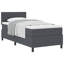 Upholstered Bed with Mattress-1572963875